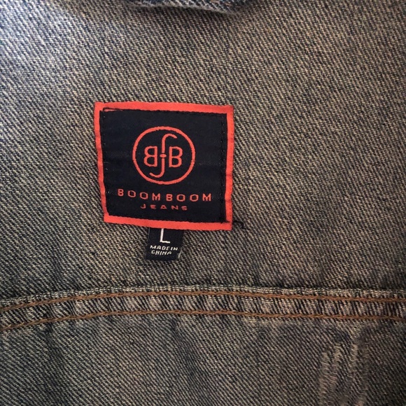 Distressed Jean Jacket. Super soft! - Picture 6 of 6